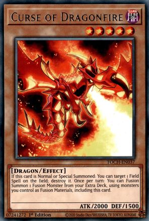 Curse of Dragonfire [TOCH-EN037] Rare - Yu-Gi-Oh! - Card Brawlers | Quebec | Canada |