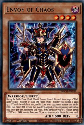 Envoy of Chaos [TOCH-EN039] Rare - Yu-Gi-Oh! - Card Brawlers | Quebec | Canada |