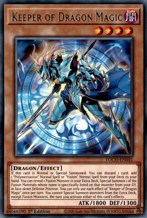 Keeper of Dragon Magic [TOCH-EN041] Rare - Yu-Gi-Oh! - Card Brawlers | Quebec | Canada |