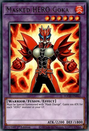 Masked Hero Goka [TOCH-EN043] Rare - Yu-Gi-Oh! - Card Brawlers | Quebec | Canada |