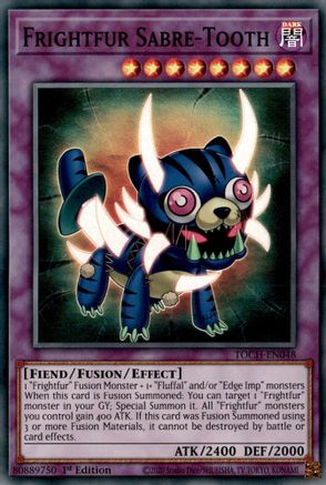 Frightfur Sabre-Tooth [TOCH-EN048] Super Rare - Yu-Gi-Oh! - Card Brawlers | Quebec | Canada |