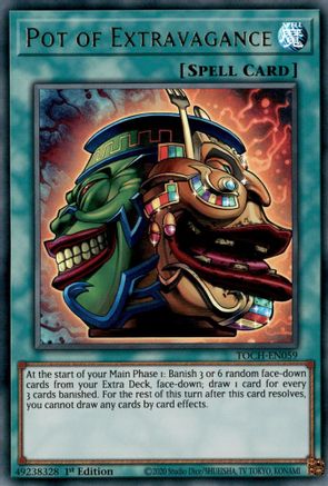 Pot of Extravagance [TOCH-EN059] Ultra Rare - Yu-Gi-Oh! - Card Brawlers | Quebec | Canada |