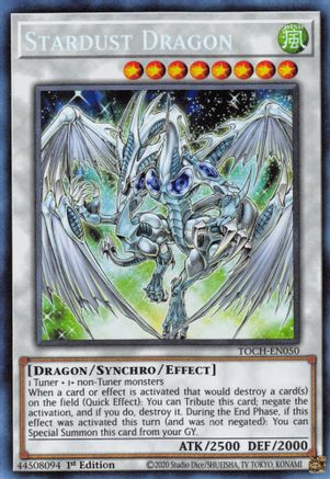 Stardust Dragon [TOCH-EN050] Collector's Rare - Yu-Gi-Oh! - Card Brawlers | Quebec | Canada |