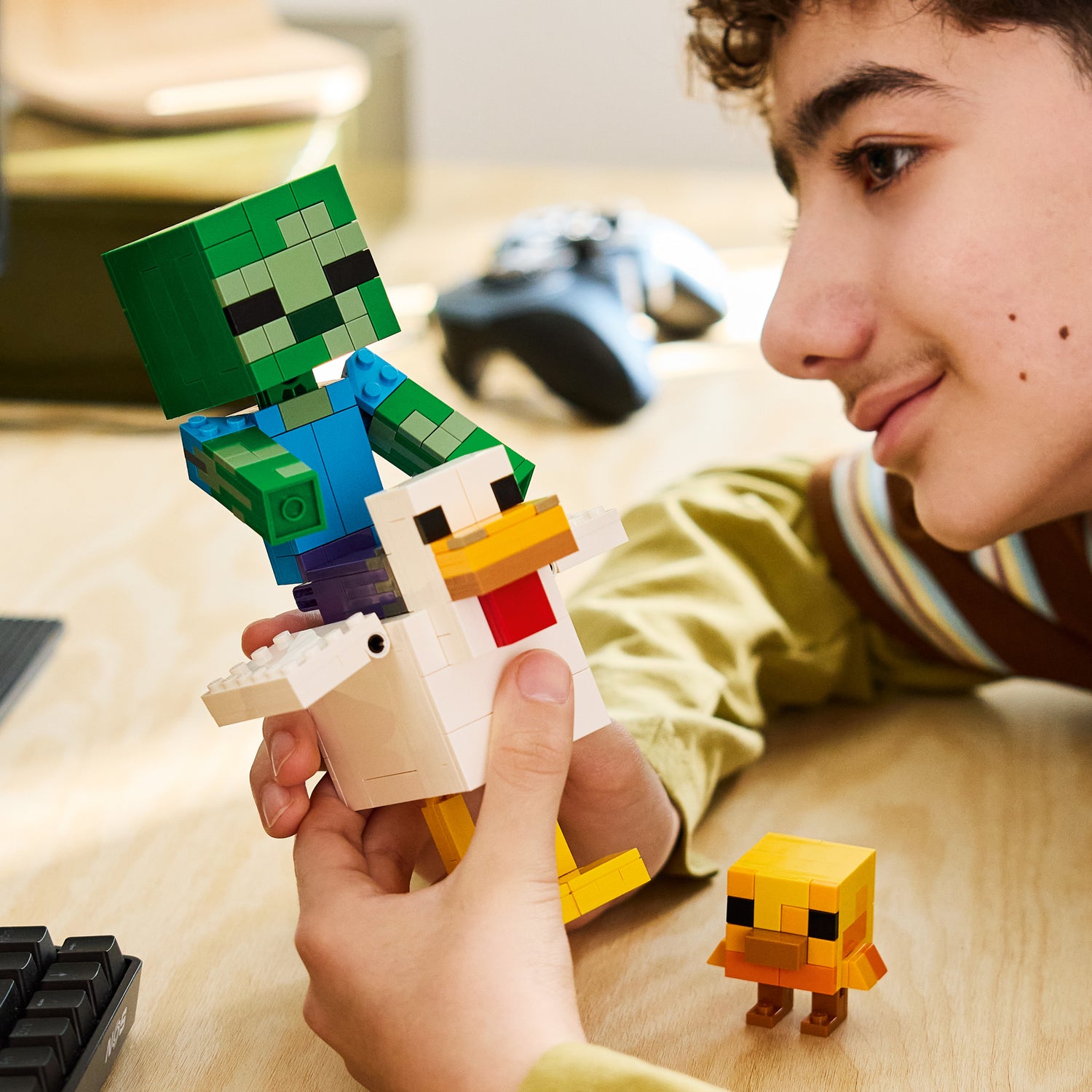 LEGO - Minecraft - Chicken Jockey - Building Kit - 21582