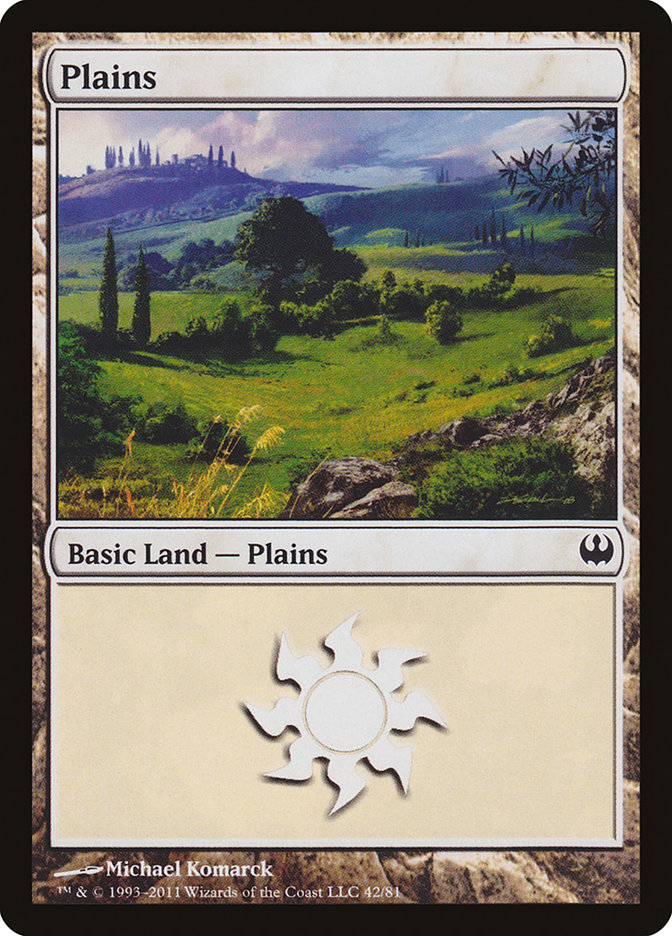 Plains (42) [Duel Decks: Knights vs. Dragons] - Magic: The Gathering - Card Brawlers | Quebec | Canada |