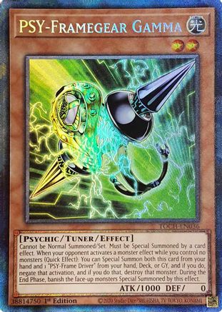 PSY-Framegear Gamma [TOCH-EN036] Collector's Rare - Yu-Gi-Oh! - Card Brawlers | Quebec | Canada |