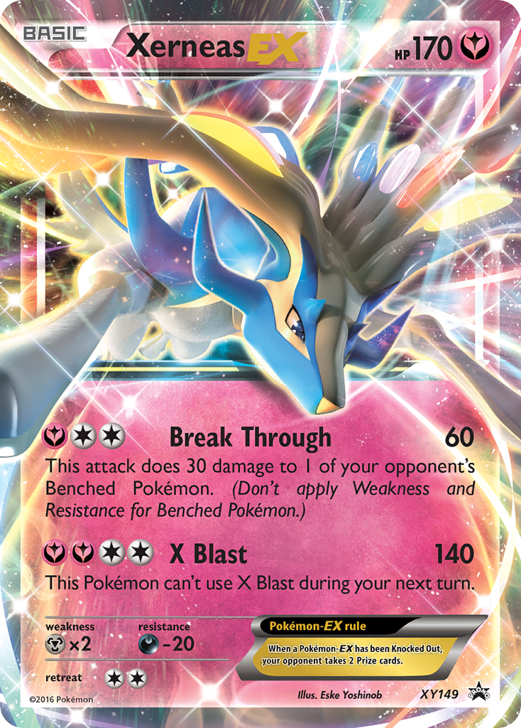 Xerneas EX (XY149) [XY: Black Star Promos] - Pokémon - Card Brawlers | Quebec | Canada |
