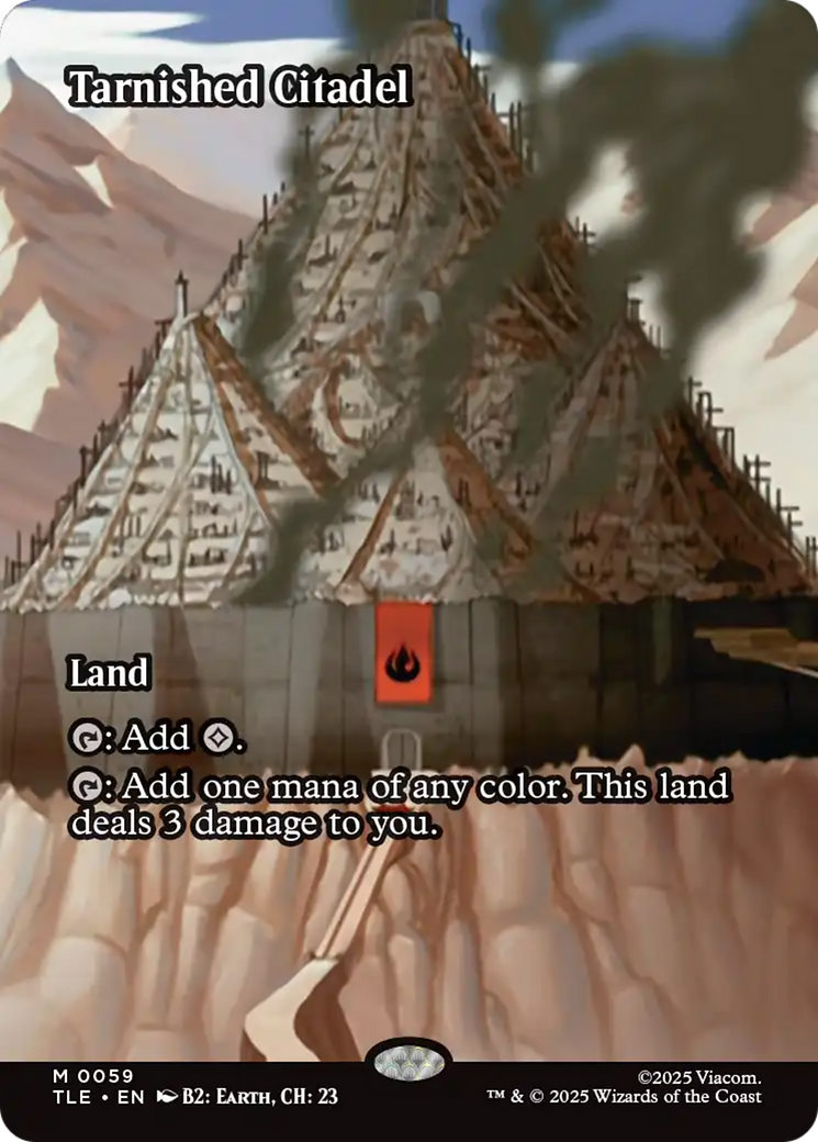 Tarnished Citadel (Borderless) [Avatar: The Last Airbender: Eternal-Legal] - Magic: The Gathering - Card Brawlers | Quebec | Canada |