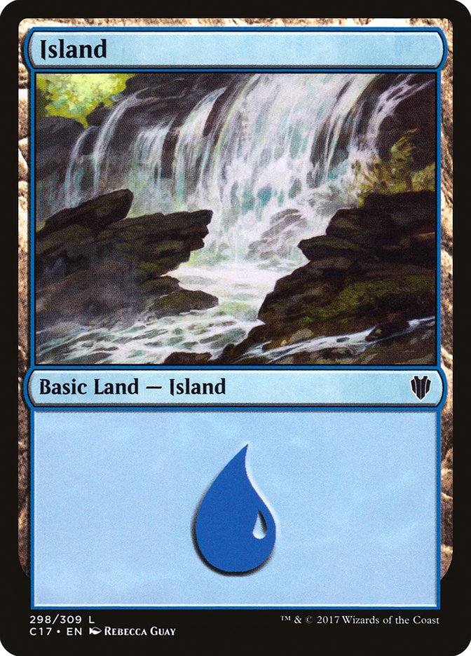 Island (298) [Commander 2017] - Magic: The Gathering - Card Brawlers | Quebec | Canada |