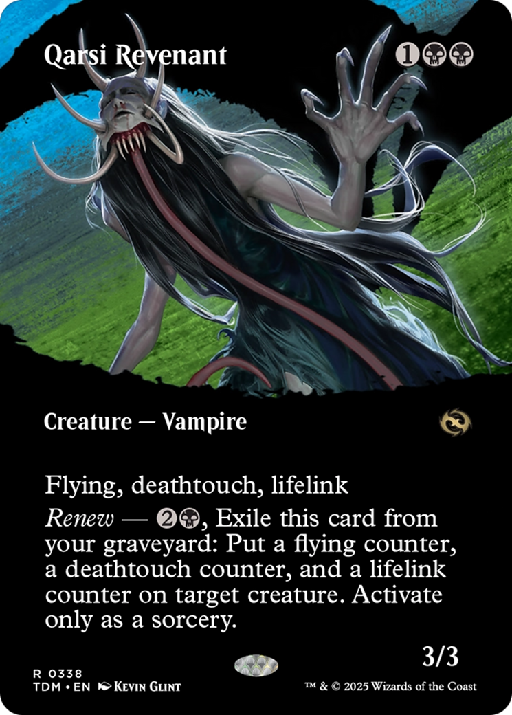 Qarsi Revenant (Borderless) [Tarkir: Dragonstorm] - Magic: The Gathering - Card Brawlers | Quebec | Canada |