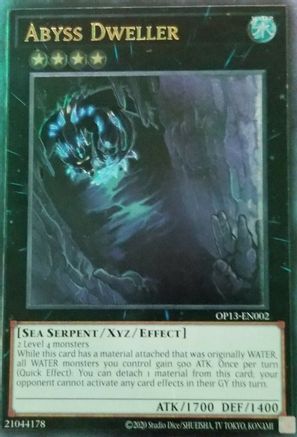 Abyss Dweller [OP13-EN002] Ultimate Rare - Yu-Gi-Oh! - Card Brawlers | Quebec | Canada |