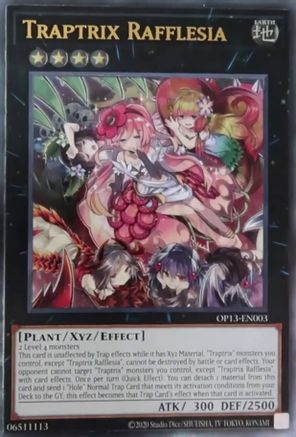 Traptrix Rafflesia [OP13-EN003] Ultimate Rare - Yu-Gi-Oh! - Card Brawlers | Quebec | Canada |