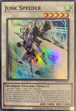 Junk Speeder [OP13-EN007] Super Rare - Yu-Gi-Oh! - Card Brawlers | Quebec | Canada |