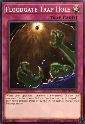 Floodgate Trap Hole [OP13-EN025] Common - Yu-Gi-Oh! - Card Brawlers | Quebec | Canada |