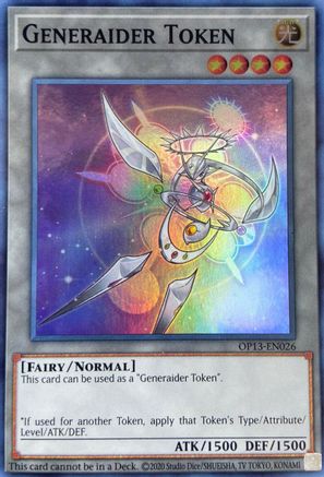 Generaider Token [OP13-EN026] Super Rare - Yu-Gi-Oh! - Card Brawlers | Quebec | Canada |