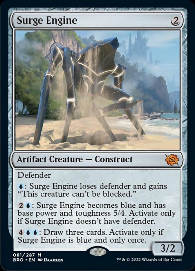 Surge Engine [The Brothers' War] - Magic: The Gathering - Card Brawlers | Quebec | Canada |
