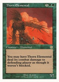 Thorn Elemental (Oversized) [Oversize Cards] - Magic: The Gathering - Card Brawlers | Quebec | Canada |