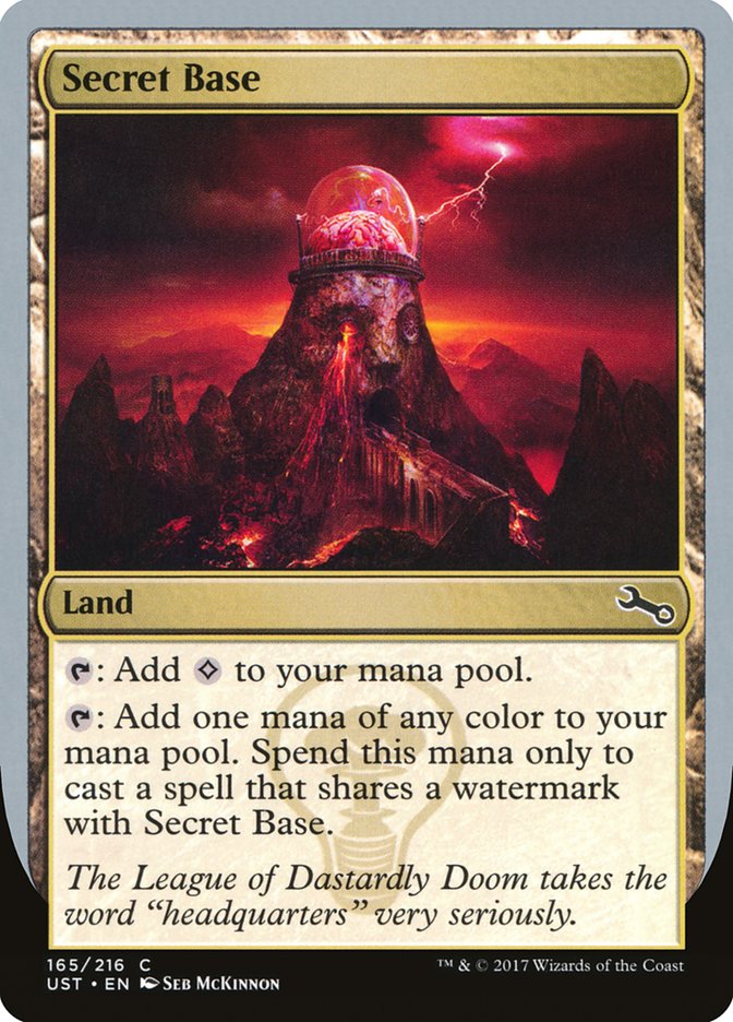 Secret Base (Seb McKinnon) [Unstable] - Magic: The Gathering - Card Brawlers | Quebec | Canada |