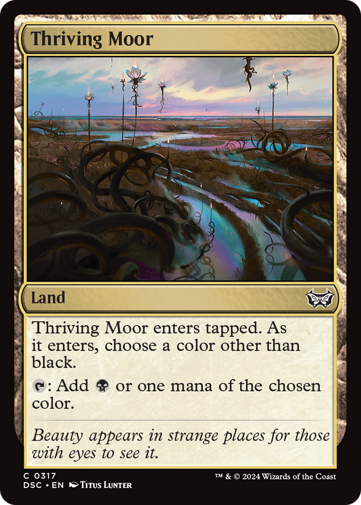 Thriving Moor [Duskmourn: House of Horror Commander] - Magic: The Gathering - Card Brawlers | Quebec | Canada |