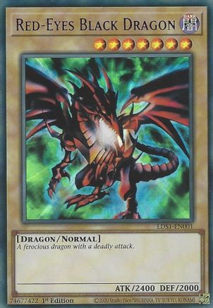 Red-Eyes Black Dragon (Purple) [LDS1-EN001] Ultra Rare - Yu-Gi-Oh! - Card Brawlers | Quebec | Canada |