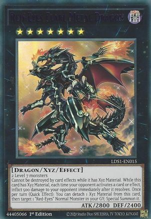 Red-Eyes Flare Metal Dragon (Purple) [LDS1-EN015] Ultra Rare - Yu-Gi-Oh! - Card Brawlers | Quebec | Canada |