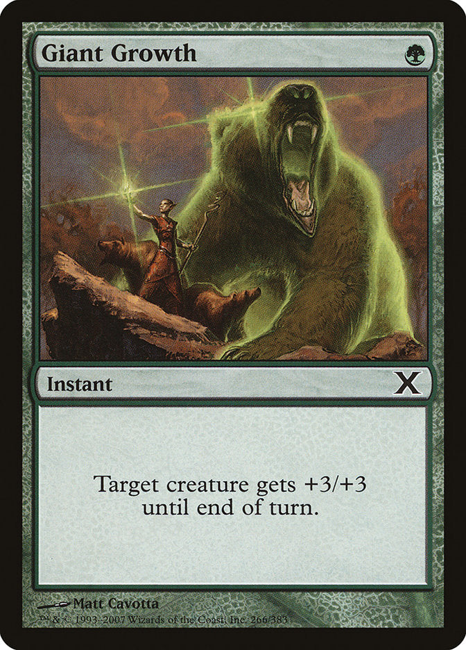 Giant Growth [Tenth Edition] - Magic: The Gathering - Card Brawlers | Quebec | Canada |