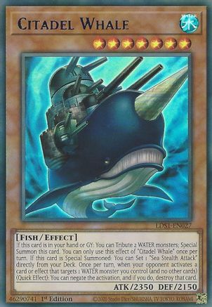 Citadel Whale (Blue) [LDS1-EN027] Ultra Rare - Yu-Gi-Oh! - Card Brawlers | Quebec | Canada |