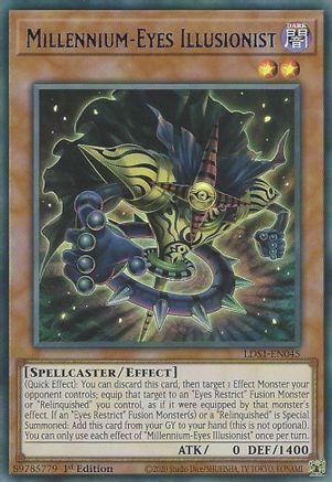 Millennium-Eyes Illusionist (Blue) [LDS1-EN045] Ultra Rare - Yu-Gi-Oh! - Card Brawlers | Quebec | Canada |