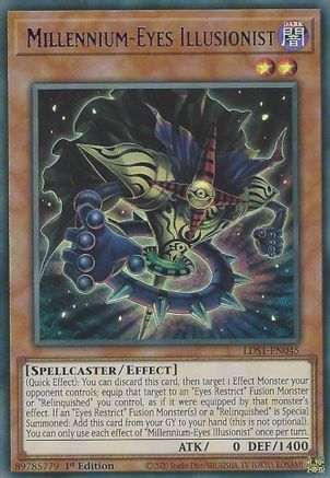 Millennium-Eyes Illusionist (Purple) [LDS1-EN045] Ultra Rare - Yu-Gi-Oh! - Card Brawlers | Quebec | Canada |