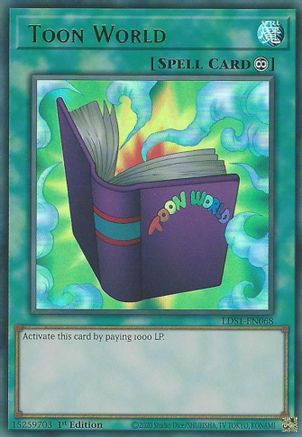 Toon World (Green) [LDS1-EN068] Ultra Rare - Yu-Gi-Oh! - Card Brawlers | Quebec | Canada |