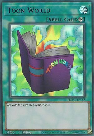 Toon World (Purple) [LDS1-EN068] Ultra Rare - Yu-Gi-Oh! - Card Brawlers | Quebec | Canada |