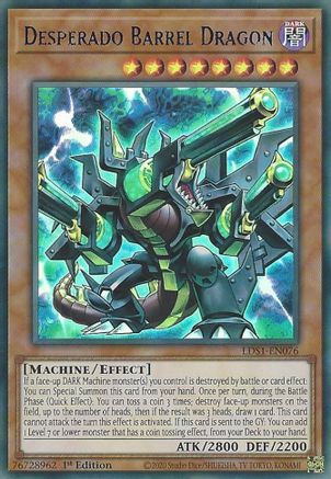 Desperado Barrel Dragon (Blue) [LDS1-EN076] Ultra Rare - Yu-Gi-Oh! - Card Brawlers | Quebec | Canada |