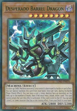 Desperado Barrel Dragon (Green) [LDS1-EN076] Ultra Rare - Yu-Gi-Oh! - Card Brawlers | Quebec | Canada |
