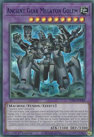 Ancient Gear Megaton Golem (Blue) [LDS1-EN088] Ultra Rare - Yu-Gi-Oh! - Card Brawlers | Quebec | Canada |