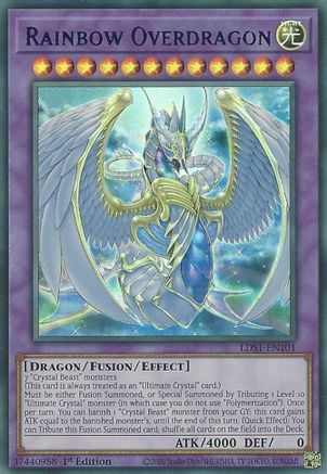 Rainbow Overdragon (Blue) [LDS1-EN101] Ultra Rare - Yu-Gi-Oh! - Card Brawlers | Quebec | Canada |