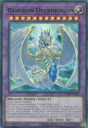 Rainbow Overdragon (Green) [LDS1-EN101] Ultra Rare - Yu-Gi-Oh! - Card Brawlers | Quebec | Canada |
