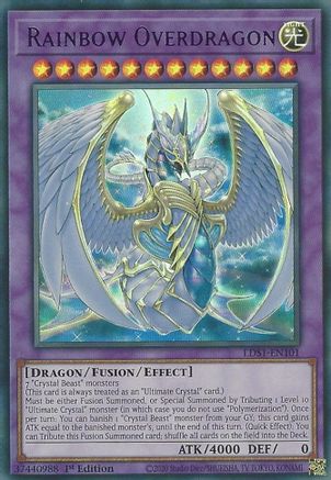 Rainbow Overdragon (Purple) [LDS1-EN101] Ultra Rare - Yu-Gi-Oh! - Card Brawlers | Quebec | Canada |