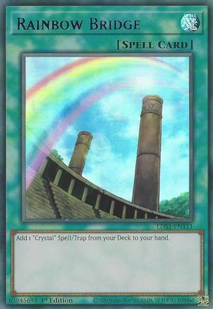 Rainbow Bridge (Blue) [LDS1-EN111] Ultra Rare - Yu-Gi-Oh! - Card Brawlers | Quebec | Canada |