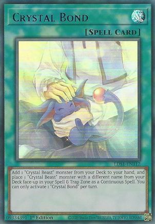 Crystal Bond (Blue) [LDS1-EN112] Ultra Rare - Yu-Gi-Oh! - Card Brawlers | Quebec | Canada |