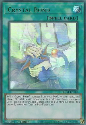 Crystal Bond (Green) [LDS1-EN112] Ultra Rare - Yu-Gi-Oh! - Card Brawlers | Quebec | Canada |