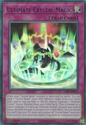 Ultimate Crystal Magic (Blue) [LDS1-EN117] Ultra Rare - Yu-Gi-Oh! - Card Brawlers | Quebec | Canada |