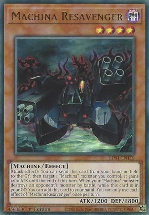 Machina Resavenger [LDS1-EN119] Ultra Rare - Yu-Gi-Oh! - Card Brawlers | Quebec | Canada |