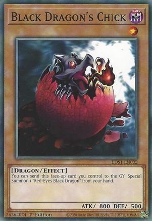 Black Dragon's Chick [LDS1-EN002] Common - Yu-Gi-Oh! - Card Brawlers | Quebec | Canada |