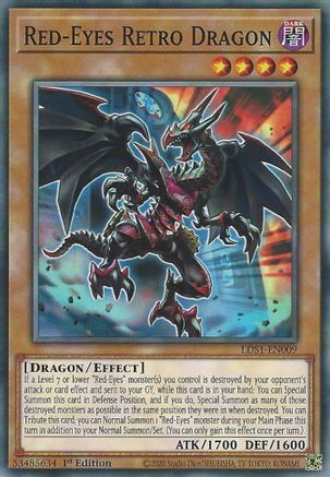 Red-Eyes Retro Dragon [LDS1-EN009] Common - Yu-Gi-Oh! - Card Brawlers | Quebec | Canada |