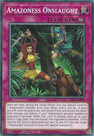 Amazoness Onslaught [LDS1-EN025] Common - Yu-Gi-Oh! - Card Brawlers | Quebec | Canada |