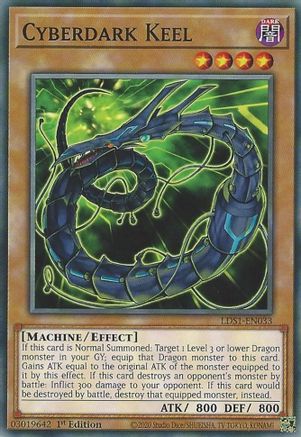 Cyberdark Keel [LDS1-EN033] Common - Yu-Gi-Oh! - Card Brawlers | Quebec | Canada |