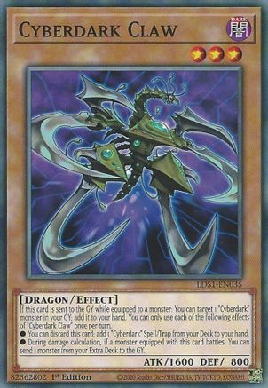 Cyberdark Claw [LDS1-EN035] Common - Yu-Gi-Oh! - Card Brawlers | Quebec | Canada |