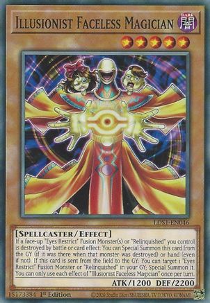 Illusionist Faceless Magician [LDS1-EN046] Common - Yu-Gi-Oh! - Card Brawlers | Quebec | Canada |