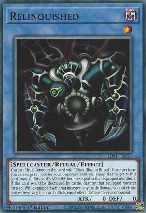 Relinquished [LDS1-EN047] Common - Yu-Gi-Oh! - Card Brawlers | Quebec | Canada |
