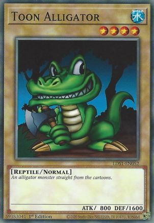 Toon Alligator [LDS1-EN052] Common - Yu-Gi-Oh! - Card Brawlers | Quebec | Canada |